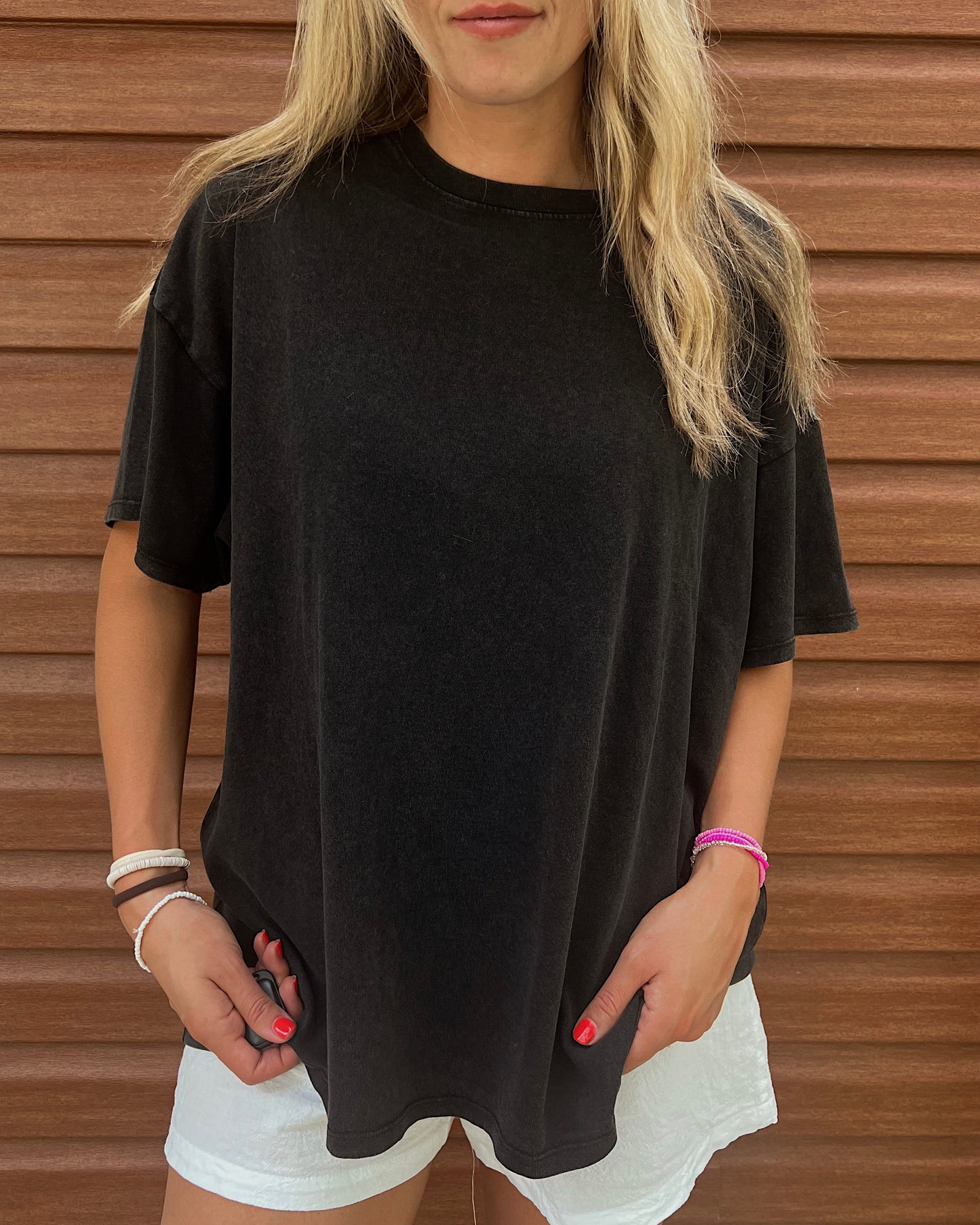 ALL NIGHTER - Mineral Wash Oversized Tee