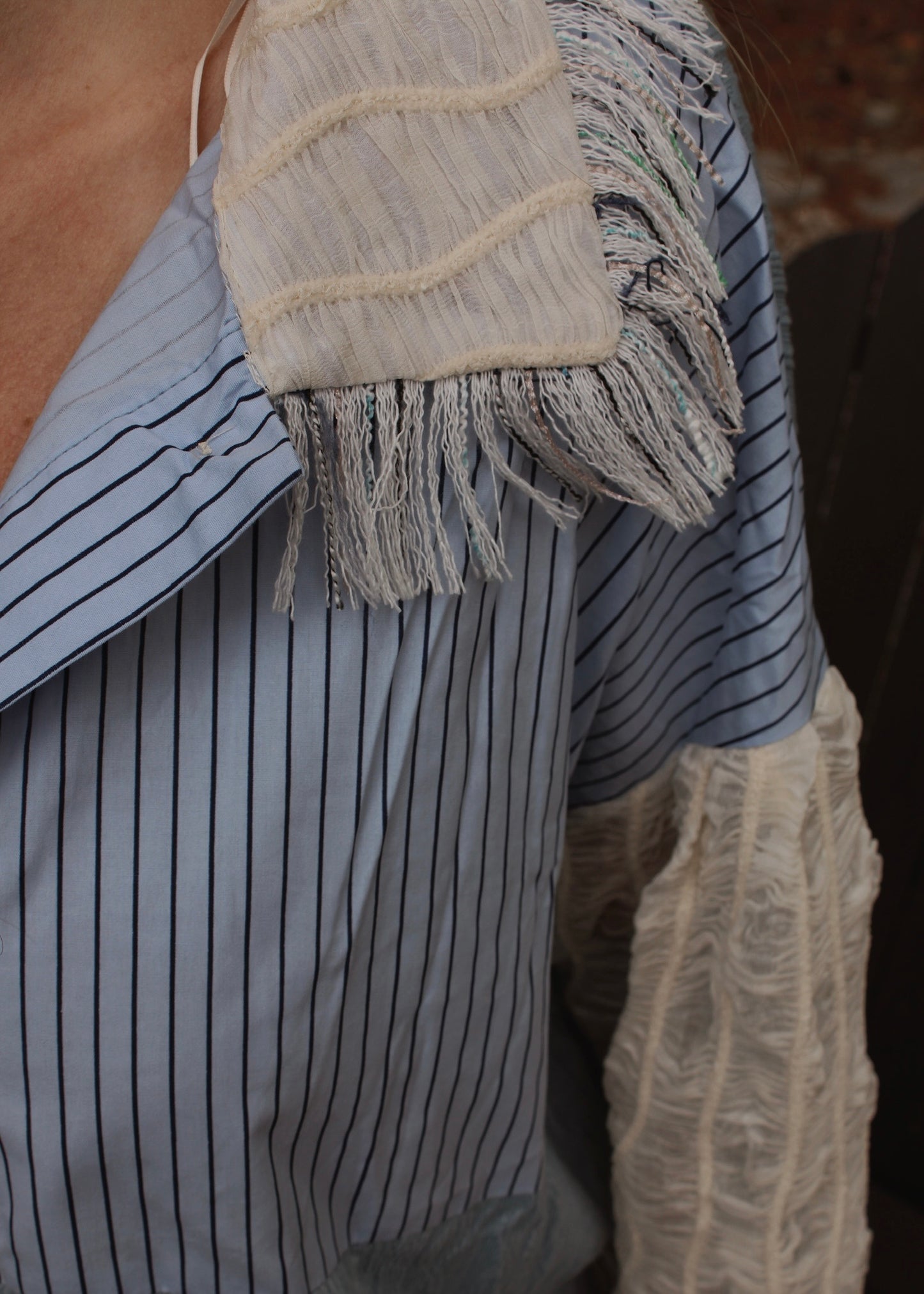 SANDOLLAR WAVES • Patchwork Button Down