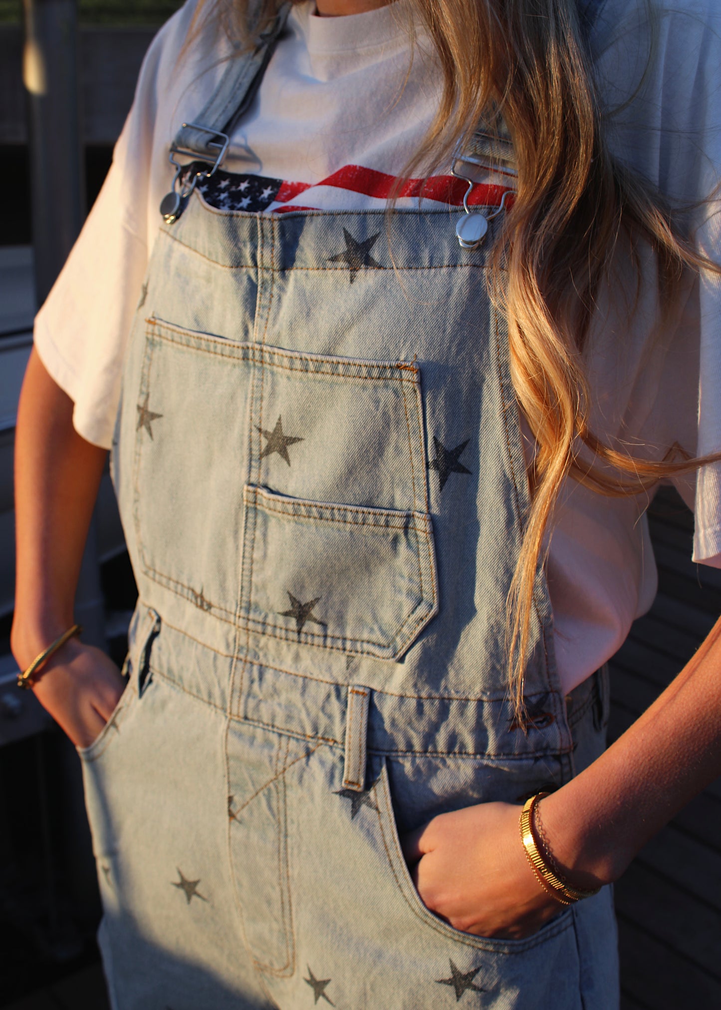 HOLIDAY HOUSE - Star Denim Overalls