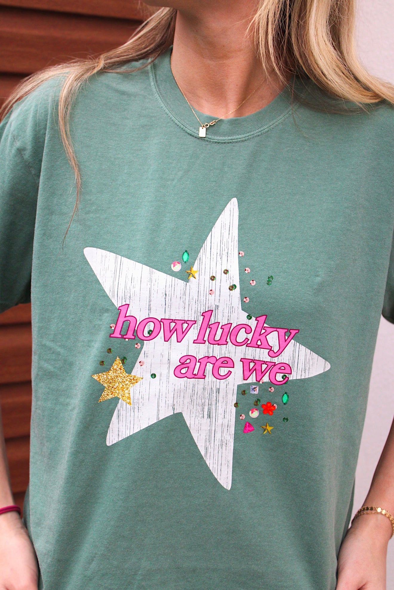 HOW LUCKY ARE WEE - Comfort Colors Tee
