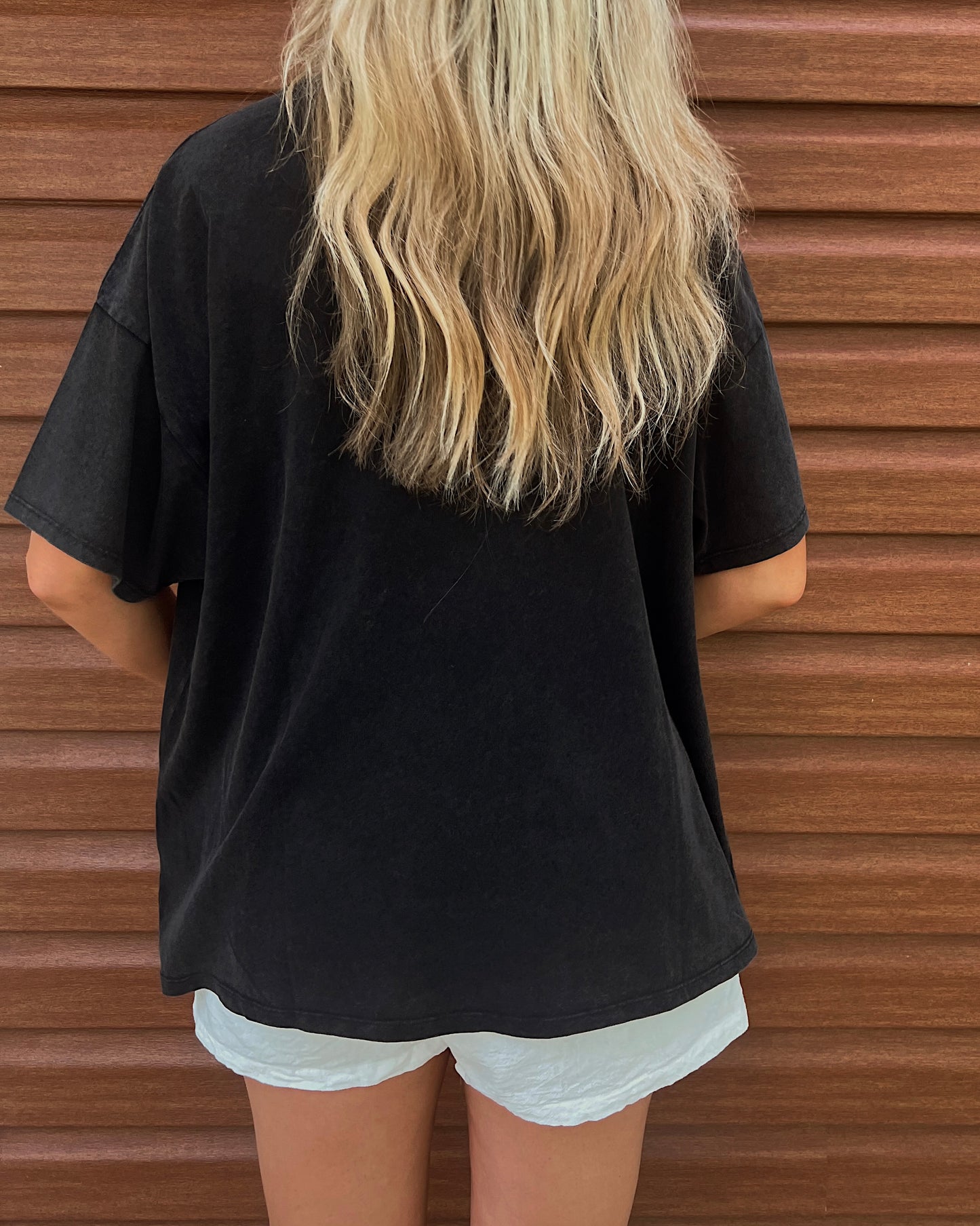 ALL NIGHTER - Mineral Wash Oversized Tee