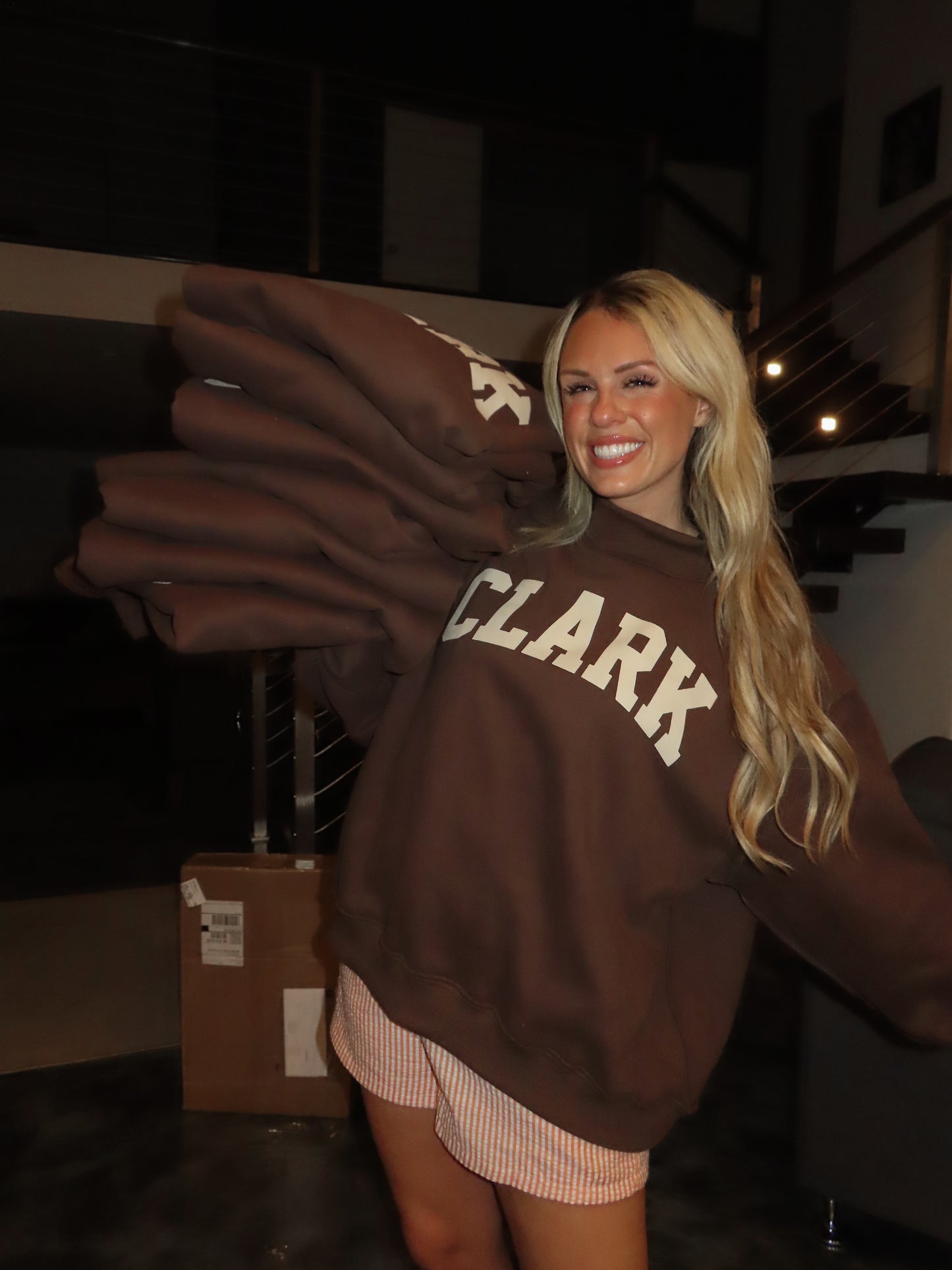 CLARK - Brown Reversible Mockneck