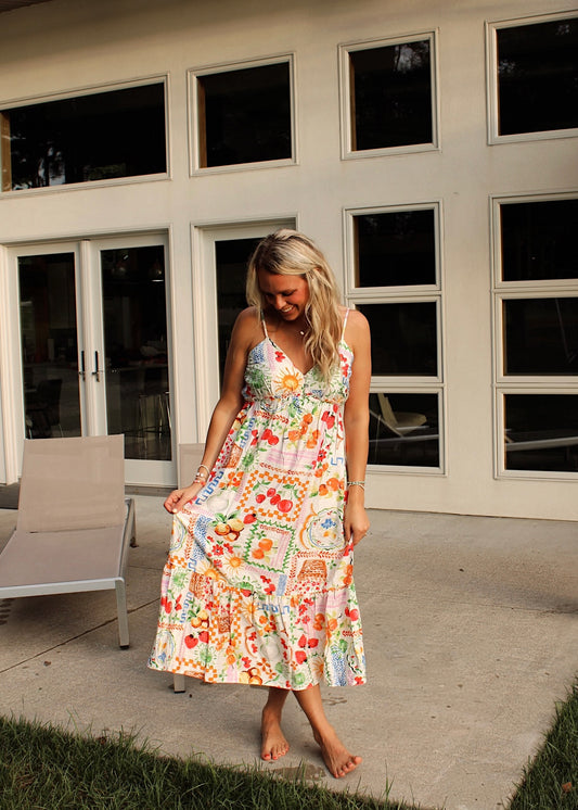 ITALIAN SUMMER • Midi Dress