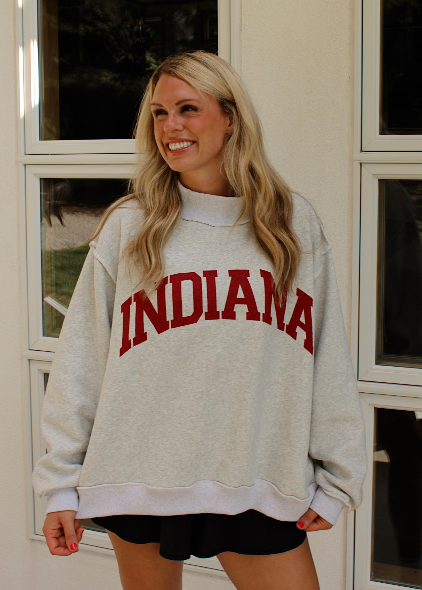 INDIANA Reversible Crewneck
