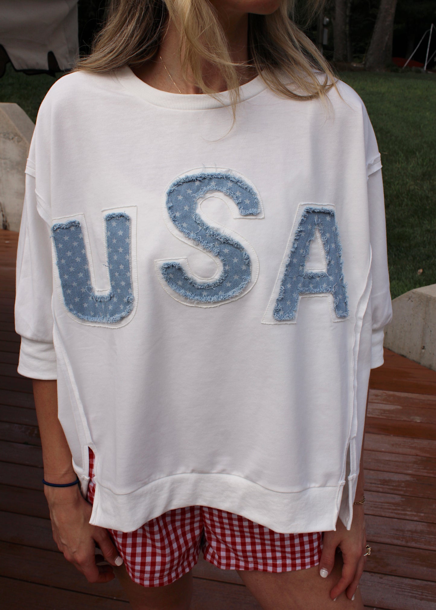 250th - USA Denim Patchwork
