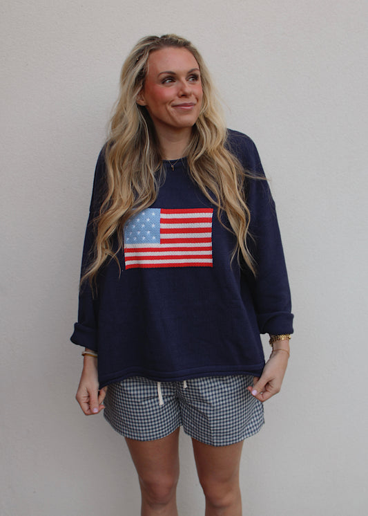 ON THE COAST - navy USA knit