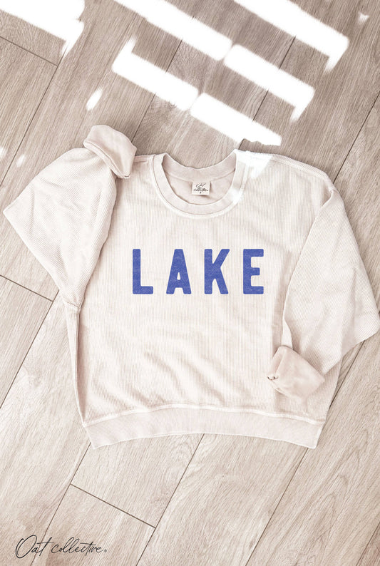 LAKE RIBBED PULLOVER