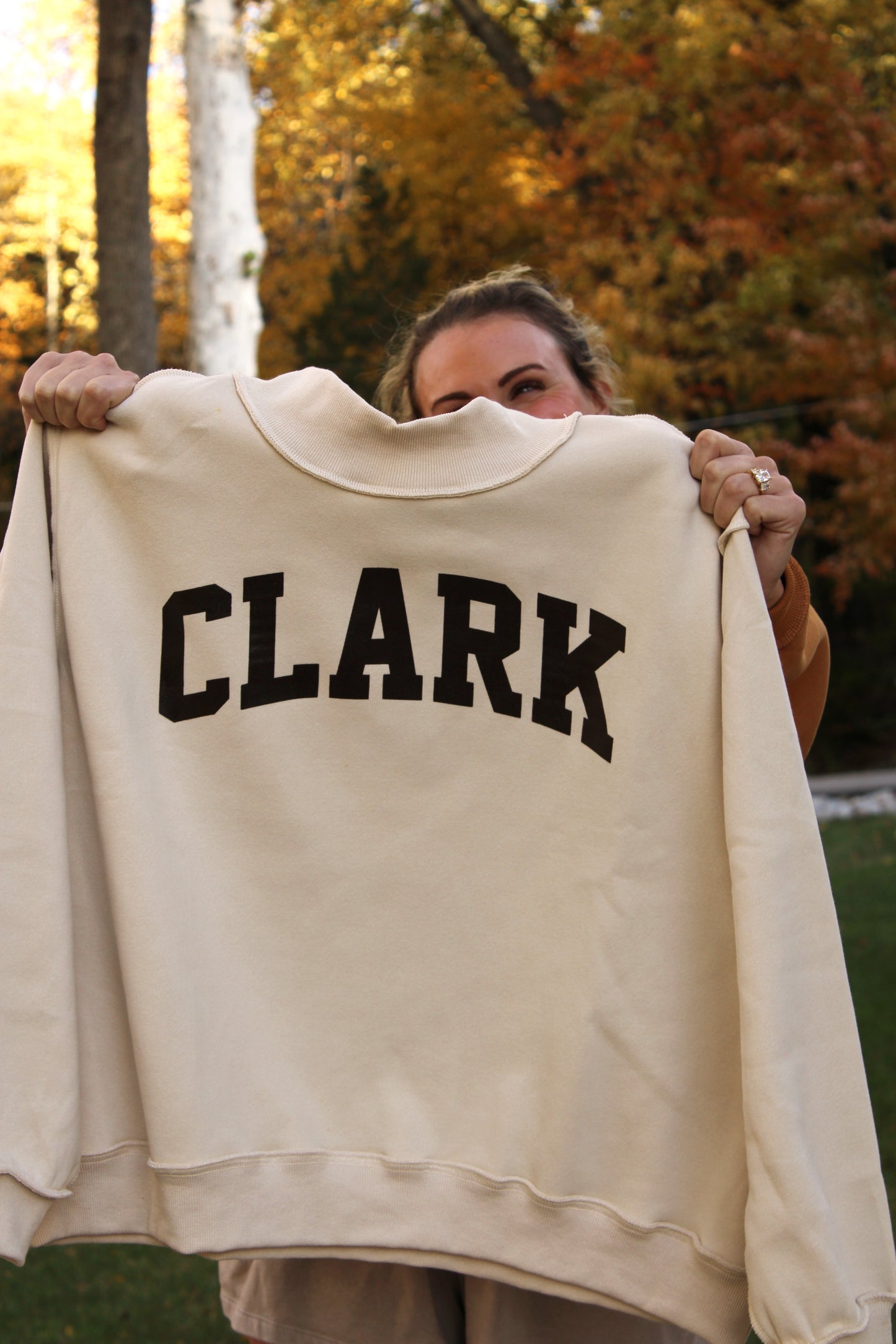 CLARK Mockneck - Toasted Marshmallow