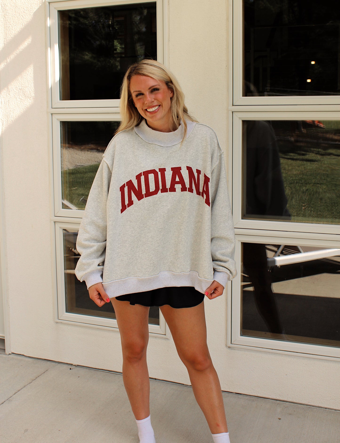 INDIANA Reversible Crewneck