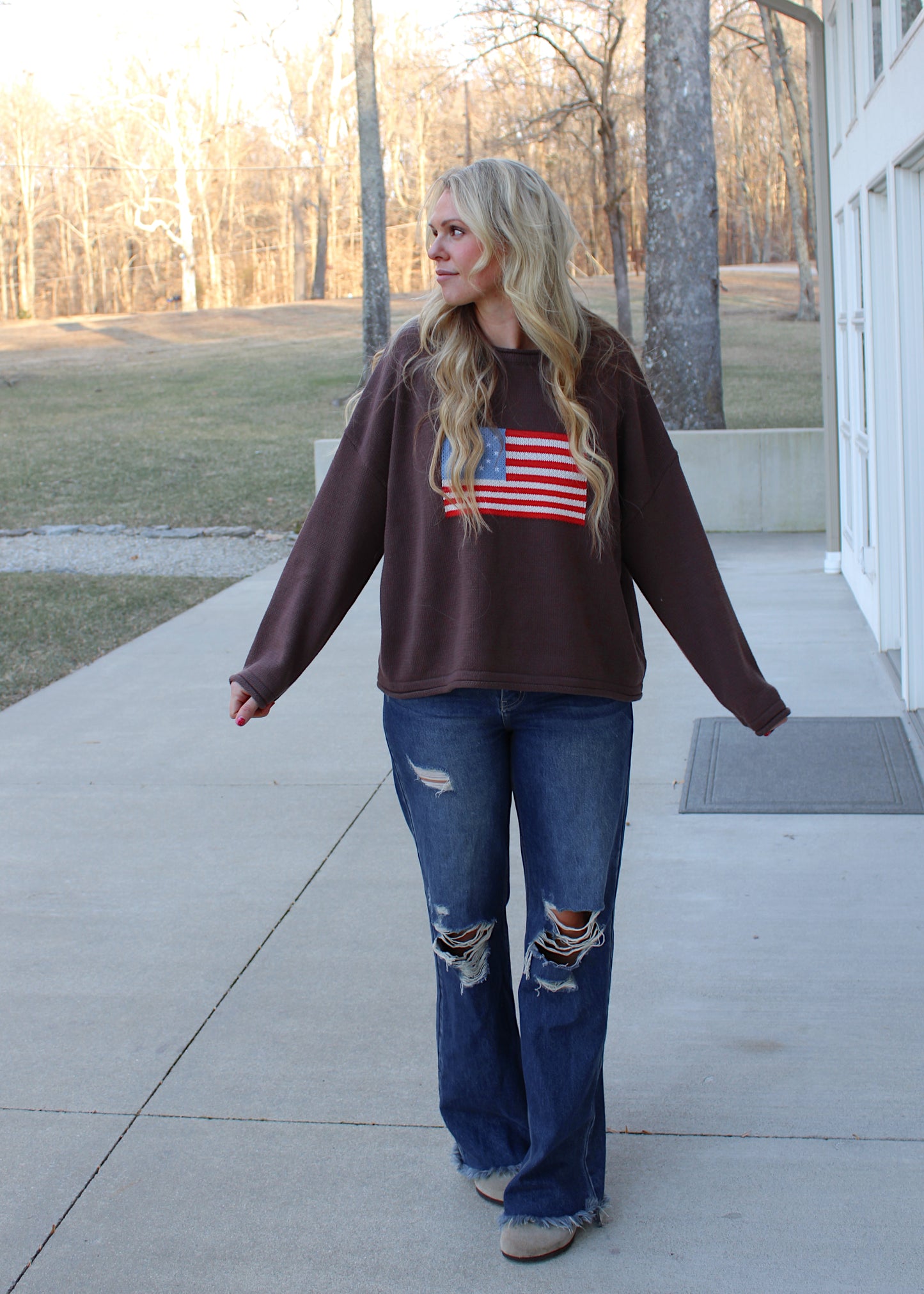 ESPRESSO USA - Knit Comfy Sweater