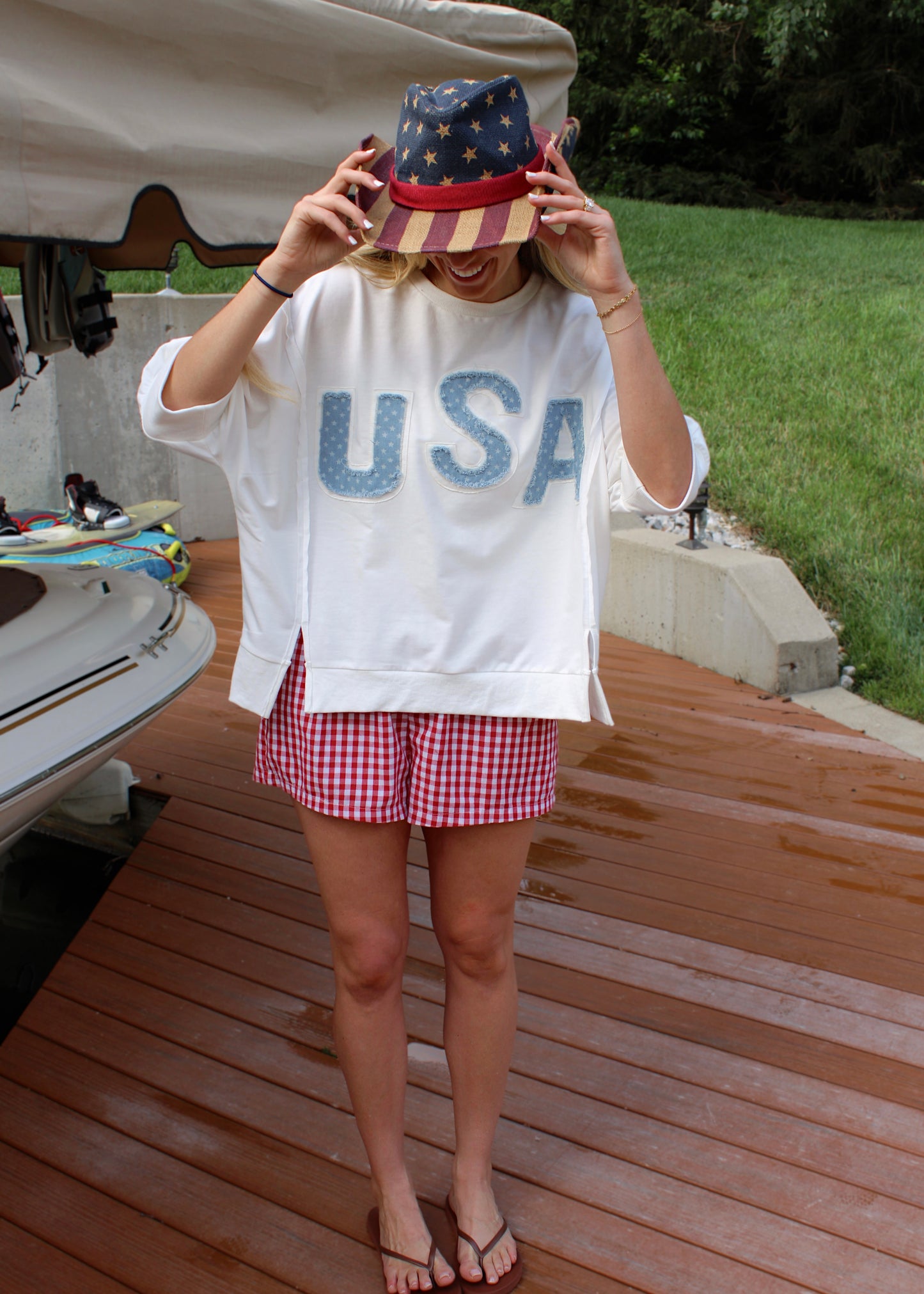 250th - USA Denim Patchwork