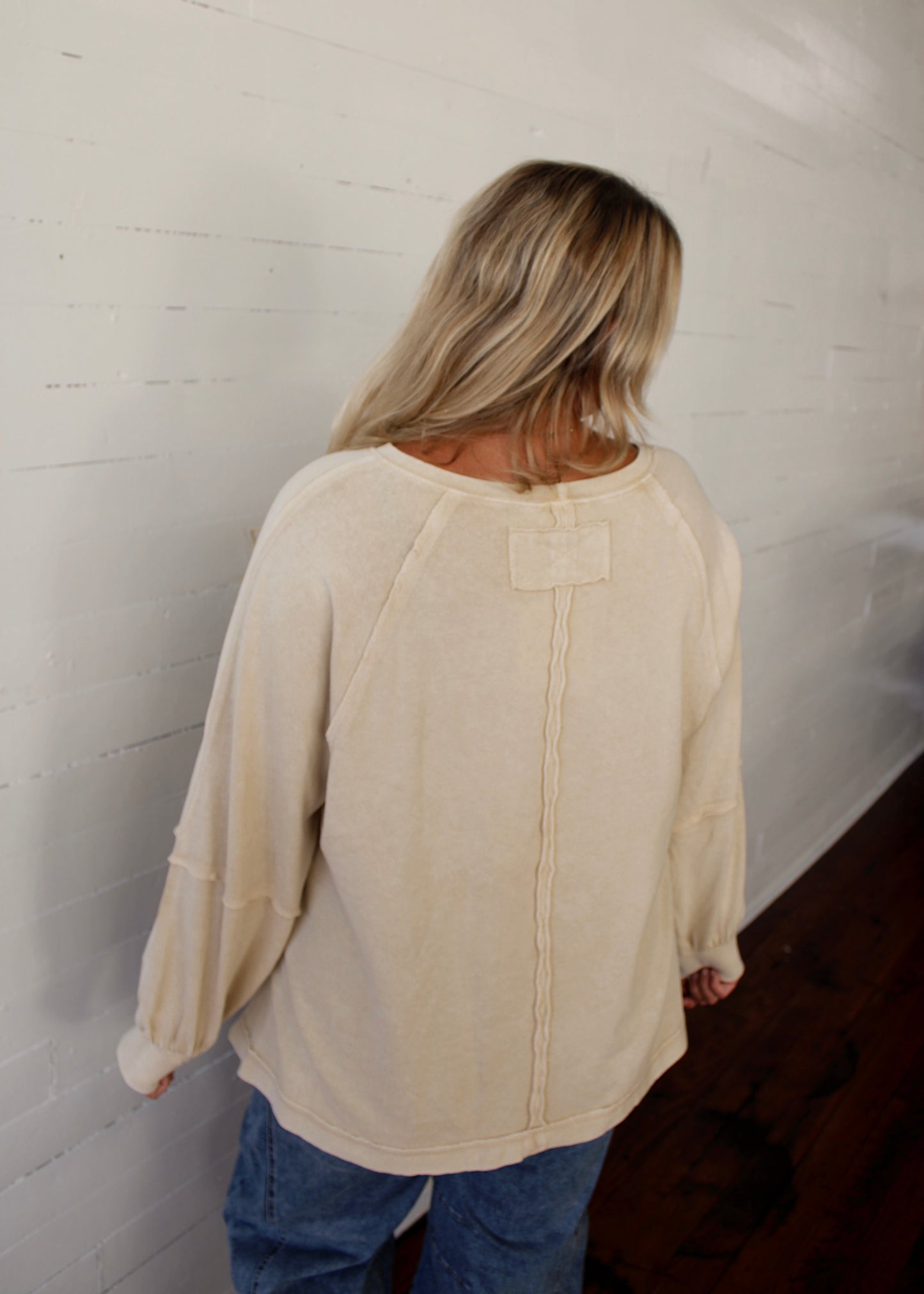 BROWN SUGAR - Mineral Wash Oversized