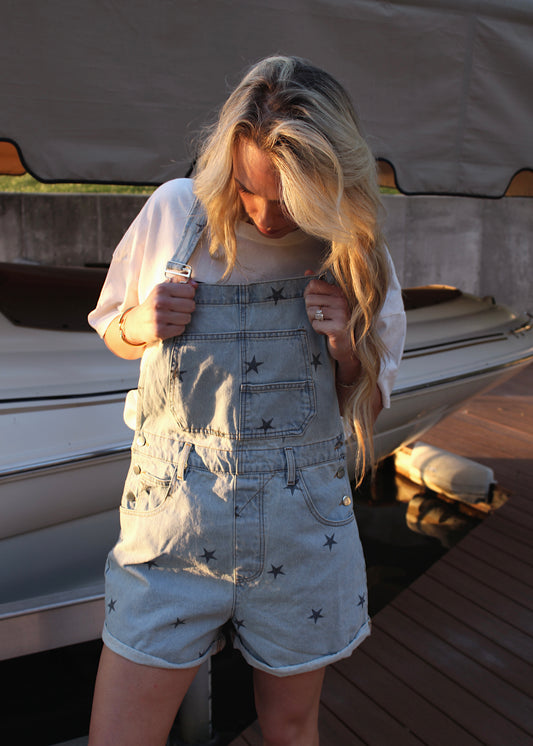 HOLIDAY HOUSE - Star Denim Overalls