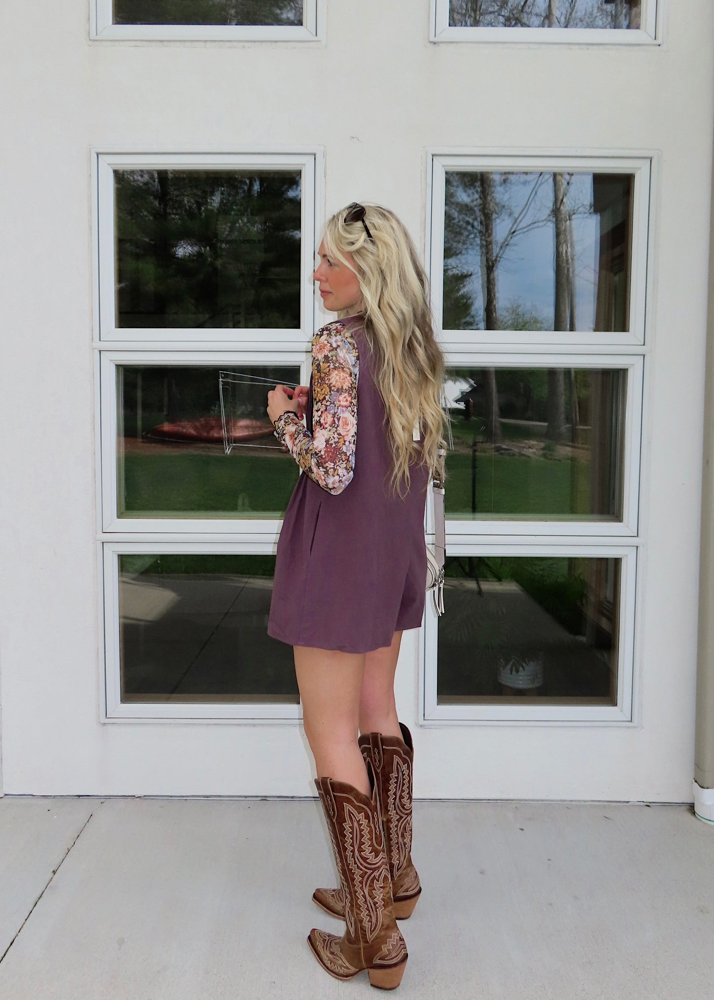 TOASTED COCONUT - Brown Linen Romper