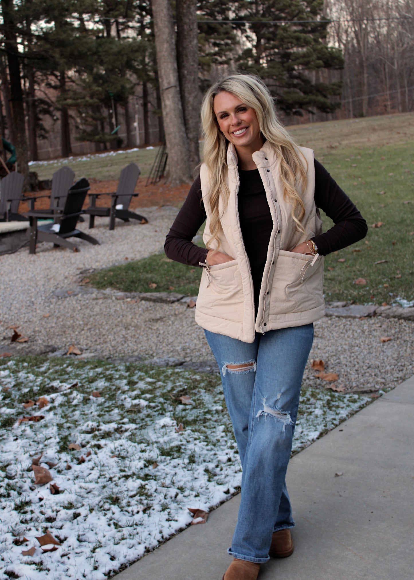 NORTH POLE - Puffer Quilted Vest