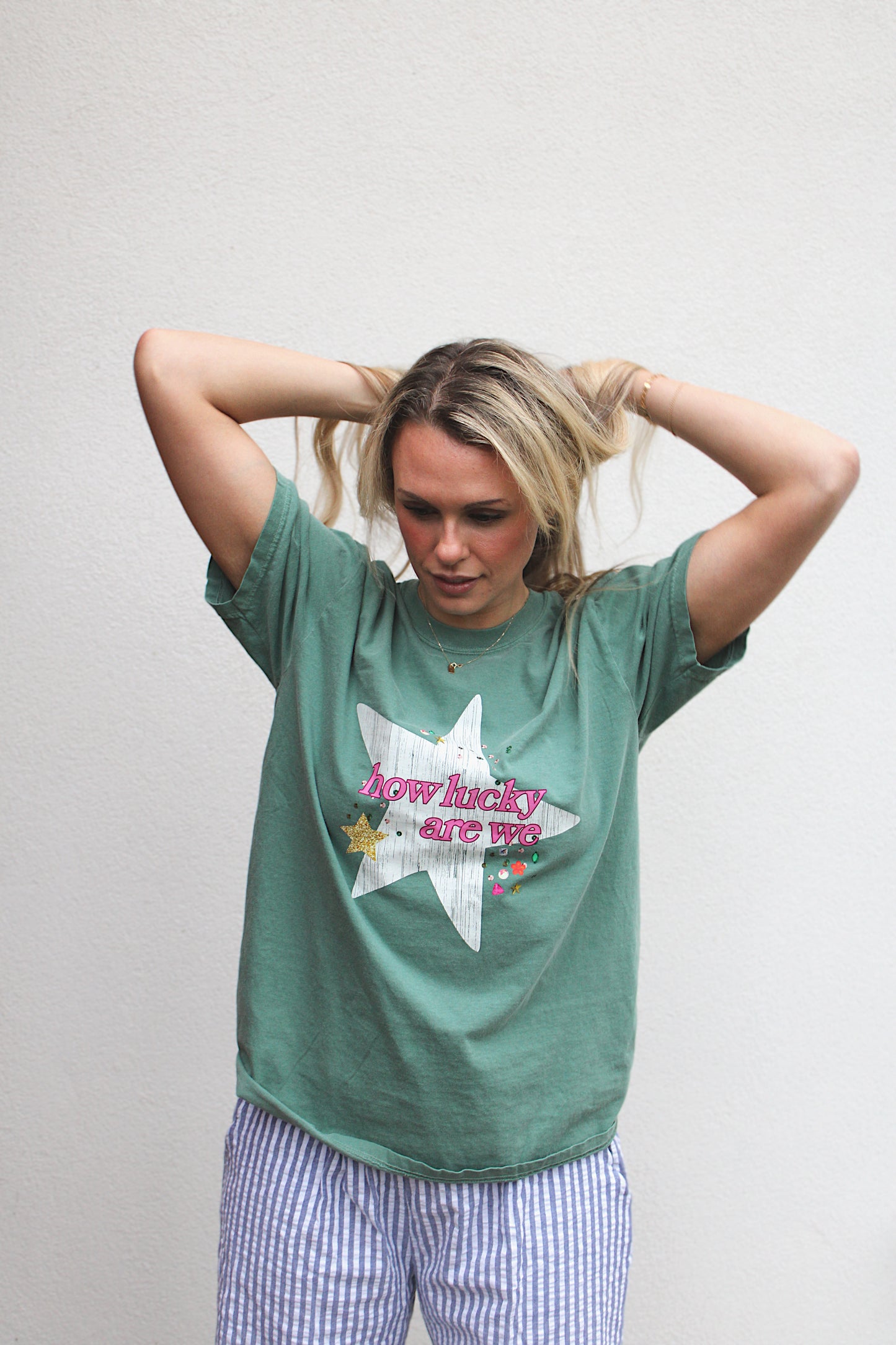 HOW LUCKY ARE WEE - Comfort Colors Tee